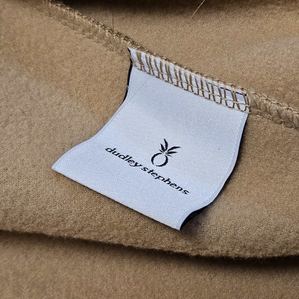 Dudley Stephens Womens‎ Cassidy Open Belted Cardigan Pockets Camel Tan Sz L - Picture 5 of 8
